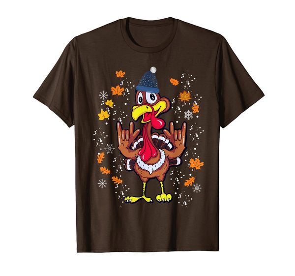 

American Sign Language I Love You Thanksgiving Turkey gift T-Shirt, Mainly pictures
