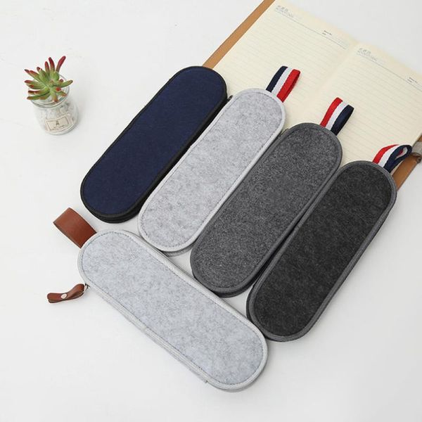 

hanging baskets 2pcs felt cloth knives forks straws storage bag portable tableware pouch practical flatware for outdoor camping