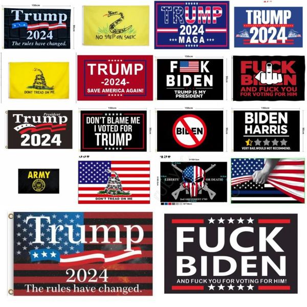 

80 designs direct factory flag 3x5 ft 90x150 cm save america again trump flag for 2024 president usa dhl ship