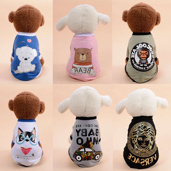 

the dog clothes brand summer fashion vest teddy small dog pet clothes