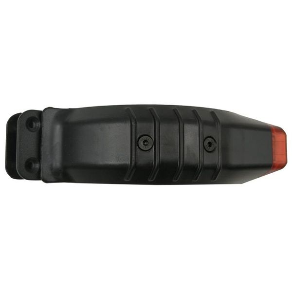 

skateboarding 5.5inch rear wheel brake mudguard frame with tail light, scooter replacement parts for electric accessories