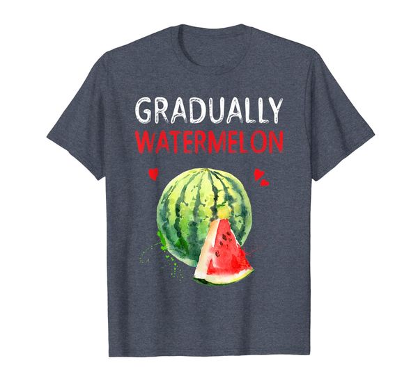 

Funny Gradually Watermelon T-Shirt, Mainly pictures