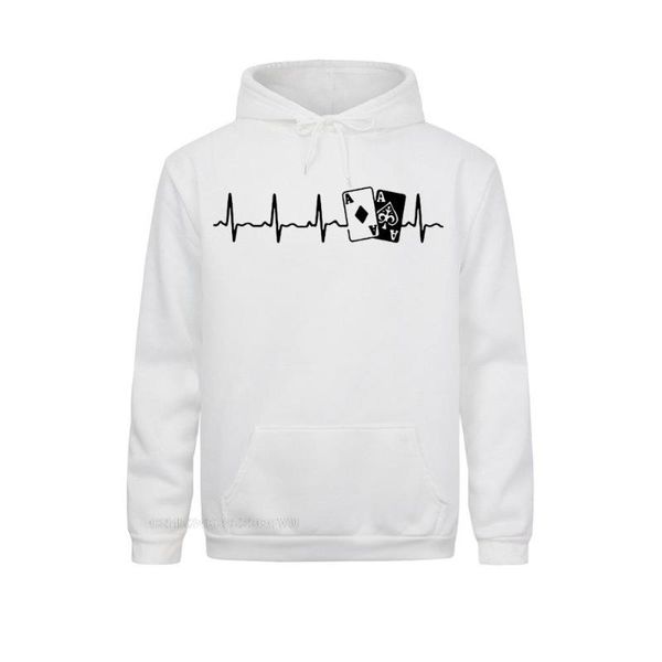 

men's hoodies & sweatshirts poker heartbeawomen anime homme gray for men clothes splicing cotton custom printed harajuku, Black