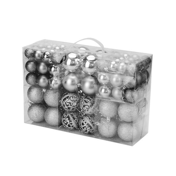 

party decoration xmas tree ball home decor hanging 2021 bauble diy 100pcs