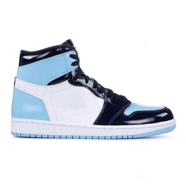 

factory version 1 storm blue varsity red designer basketball shoes mens trainers new 2019 genuine leather sneakers without box 14l5s8