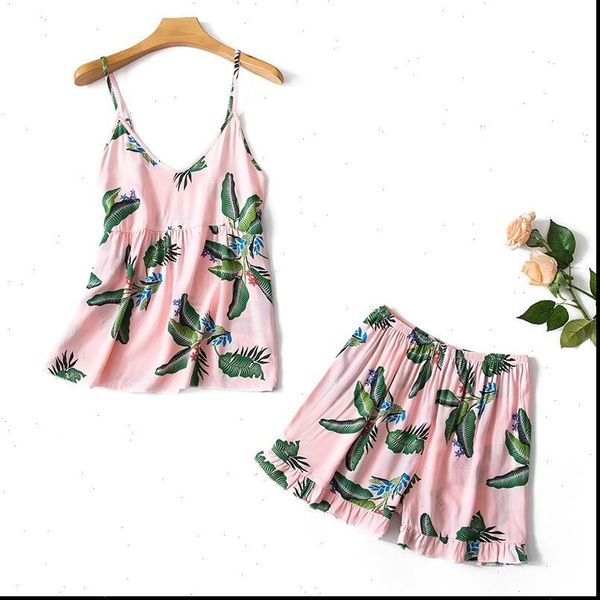 

pajamas two piece summer womens sleepwears s set sleeveless silk  xxl, Black;red