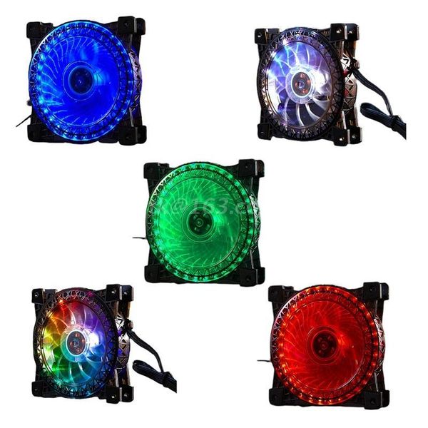 

lapcooling pads 120mm computer fan rgb case adjustable high performance silent control chassis radiators 4pin + 6pin