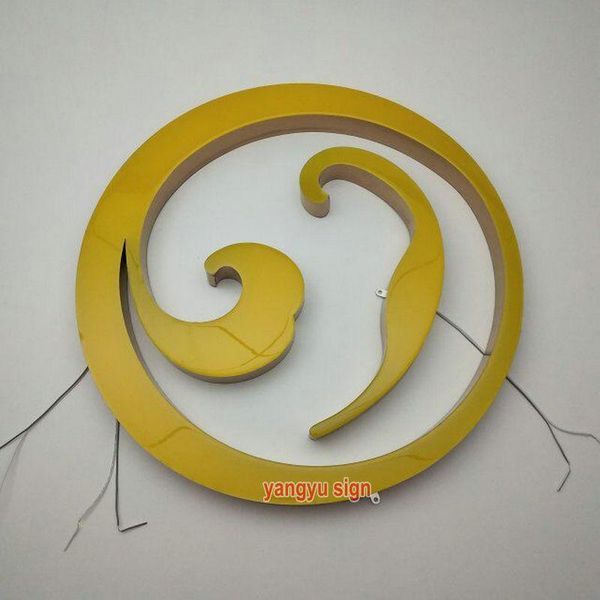 

outdoor 3d epoxy resin led illuminated custom name sign modules