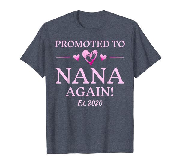 

promoted to nana again 2020 shirt nana again gifts, White;black