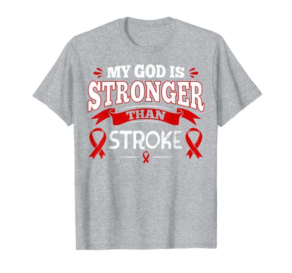 

red awareness ribbon stroke survivor t-shirt, White;black