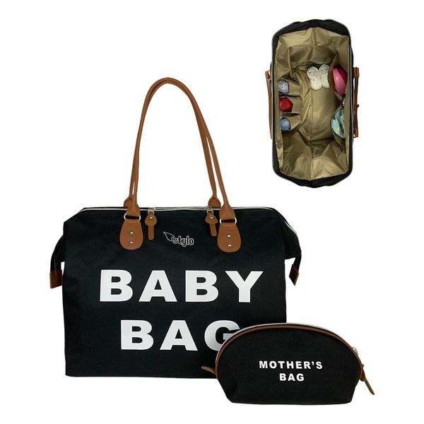 

diaper bags 2021 baby tote bag set for mothers 2 pcs nappy maternity mommy storage organizer changing carriage babycare backpack