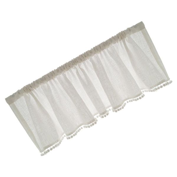 

curtain & drapes 1pc household home window cotton balls drape decor