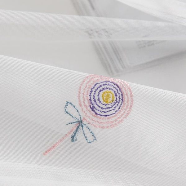 

curtain & drapes cartoon lollipop crown tulle curtains for living room /kid's pink candy volie children's balconyvt