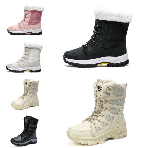 

designer women shoes snow boots fashion winter boot mini ankle short ladies girls womens booties triples black chestnuts navy blue platforms