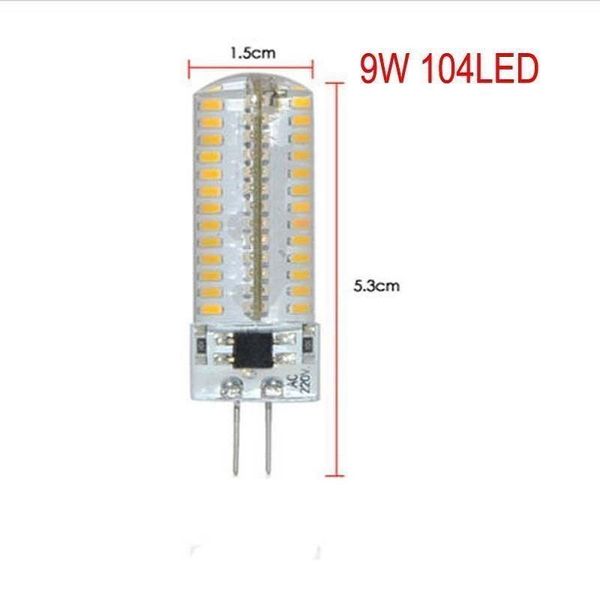 

3w-9w led crystal lamp light bulb chandelier dc12v/ac110v/ac220v strips