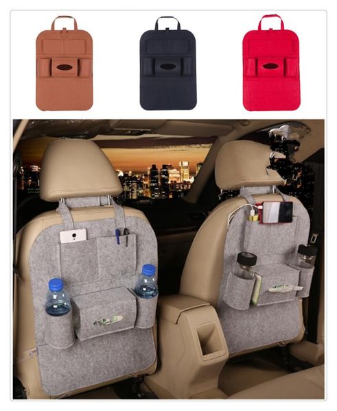 

storage bags car interior seat bag multi-port finishing debris rack for nissan