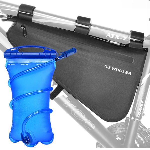 

cycling bags waterproof bicycle bag outdoor sport pack bike full frame climbing hydration water bladder 1l/1.5l/2l