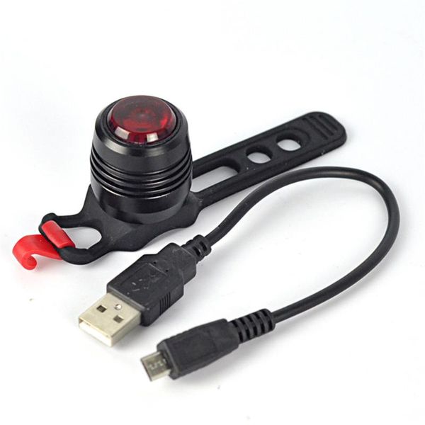 

boruit usb rechargeable bike rear light 3 modes bicycle taillight waterproof mountain cycling led safety warning lamp lights