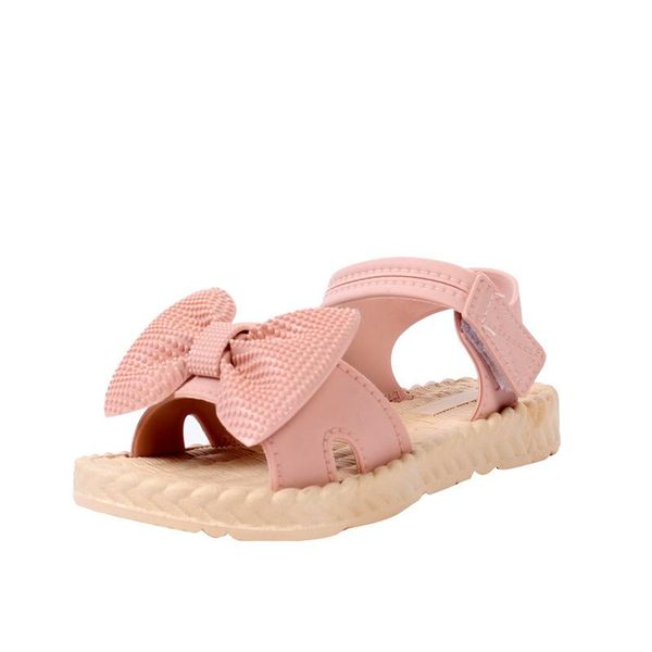 

summer kids sandalen hook& loop flat arched design chlid girls sandals casual princess shoes size 24-38 sandalias chaussure, Black;red