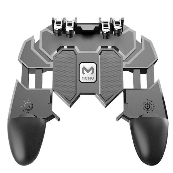 

game controllers & joysticks fire key six finger durable portable stretchable mobile phone button controller trigger turnover gamepad for pu