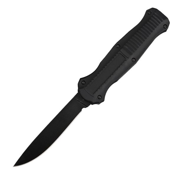 

otf double action knife 5rc15 steel blade black anodized t6 aviation aluminum handle outdoor pocket survival tactical edc tool