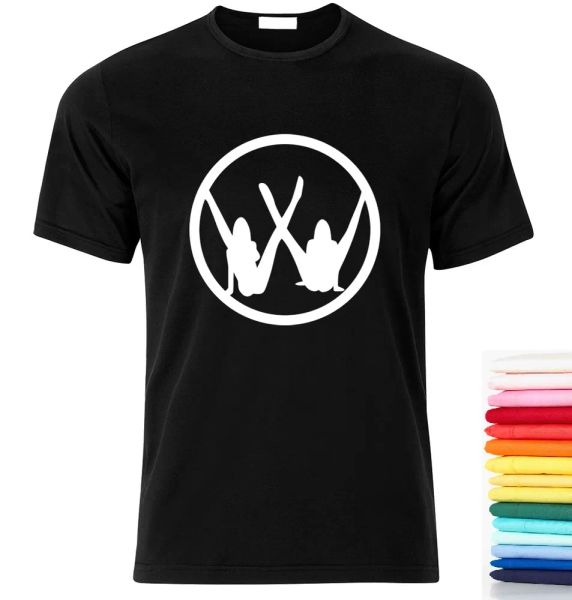 

t-shirt strip logo for tdi gti fan t shirt tuning christmas gift, White;black