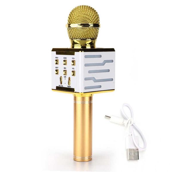 

cycling gloves portable handheld mic hi-fi loudspeaker wireless microphone with reverb mode for singing, Black