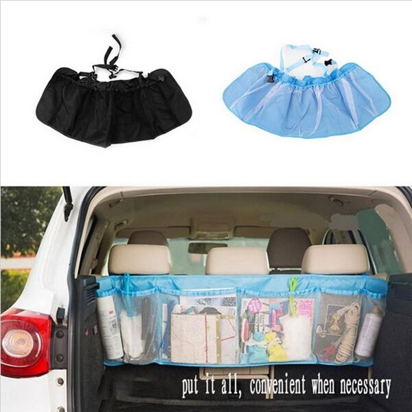 

storage bags large auto car organizer multifunction foldable trash hanging seat capacity pouch qb878405
