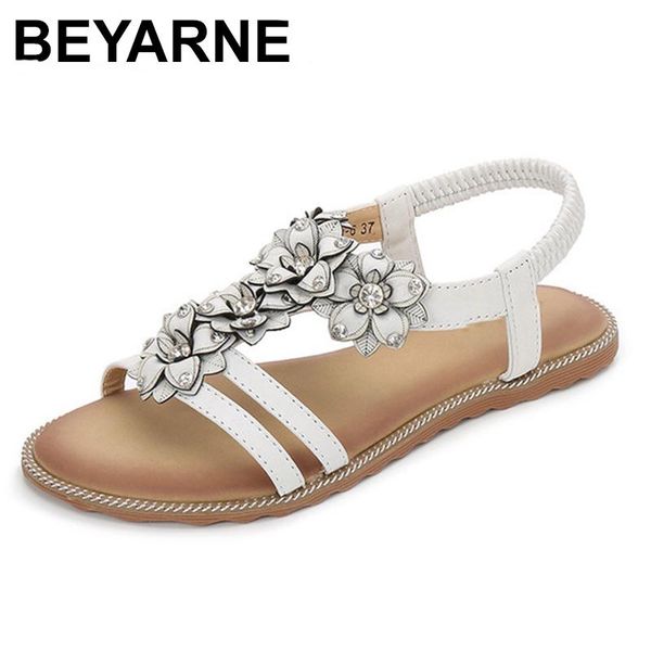 

summer fashion sandals bohemia casual flats, Black