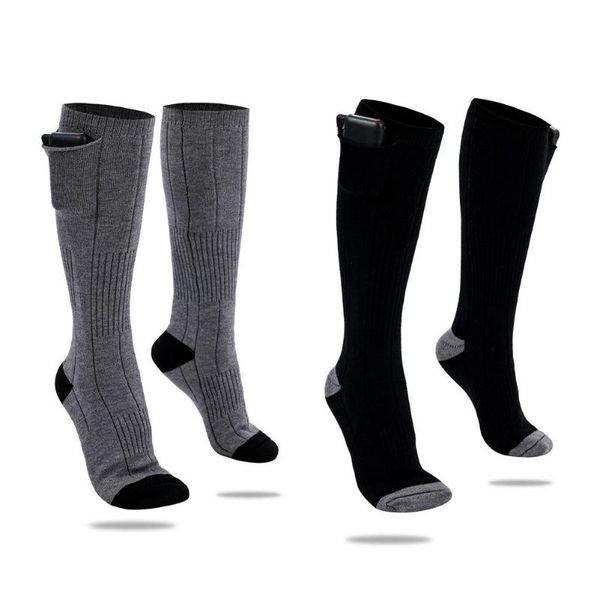 

sports socks heated battery powered comfortable thermo-socks, Black