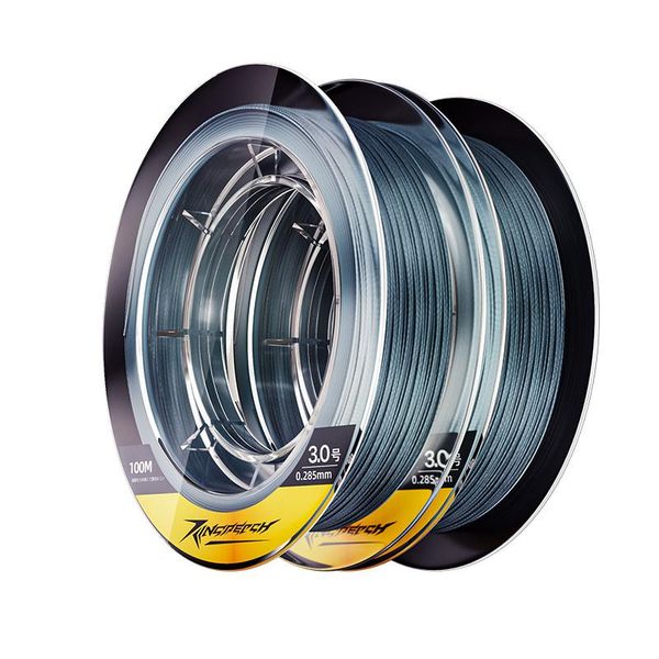 

chuangwei braided 100m fishing line 9 strands ultra strong carp multifilament wire 100% pe saltwater braid