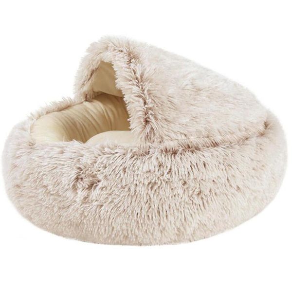 

small animal supplies plush round cat bed warm house soft pet dog for dogs nest cushion sleeping sofa