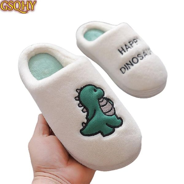 

women winter warm plush slippers indoor house shoes ladies home cute cartoon pattern female flat 2021, Black