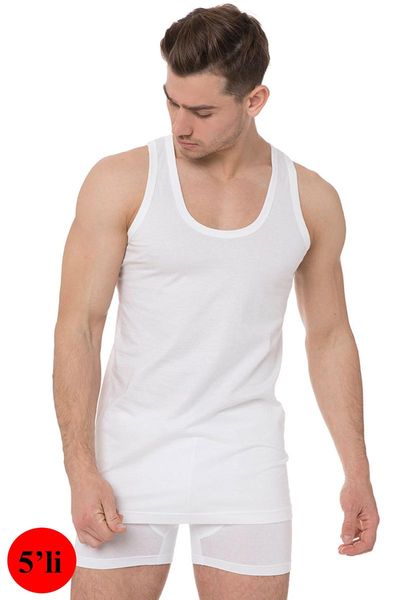 

men's tracksuits male 5 pcs single jersey undershirt, Gray