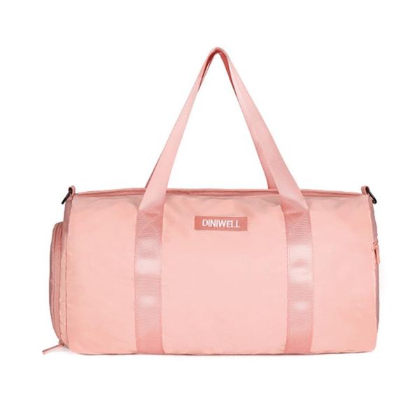 

duffel bags women yoga gym travel portable duffle bag large capacity fitness holiday hand luggage weekend training with strap business trip