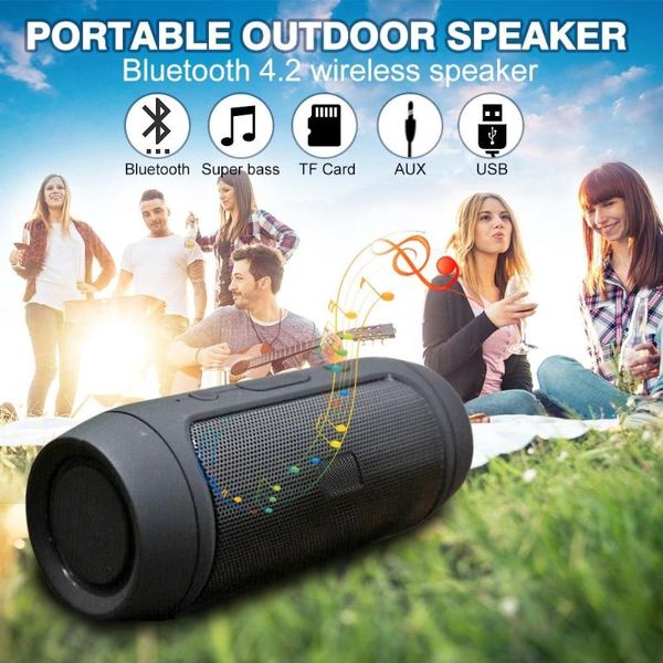 

anti-lost alarm waterproof portable speaker mini bluetooth music bass subwoofer outdoor wireless loudspeaker support tf fm radio aux