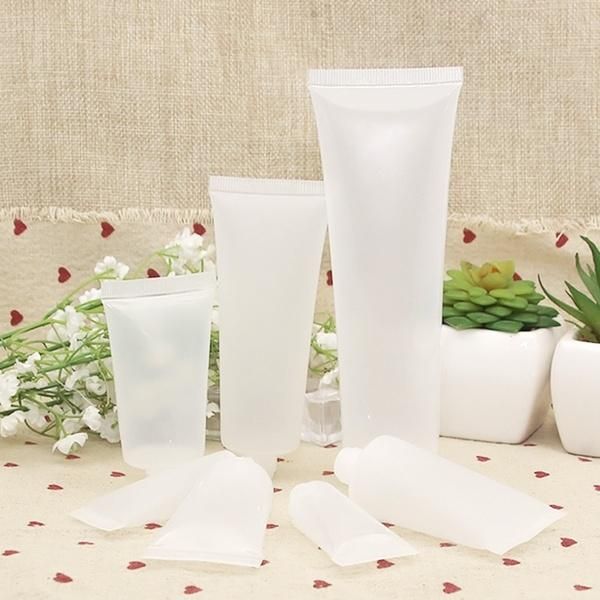 

lipgloss tubes 20/30/50/100 ml empty plastic portable squeeze cosmetic cream lotion travel bottle makeup storage bottles & jars