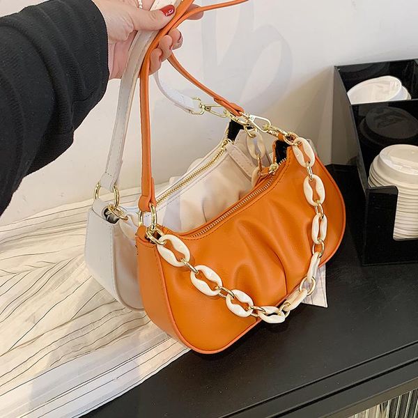 

evening bags niche design bag female cloud 2021 fashion handbag ins underarm dual-use square shoulder width: 24cm