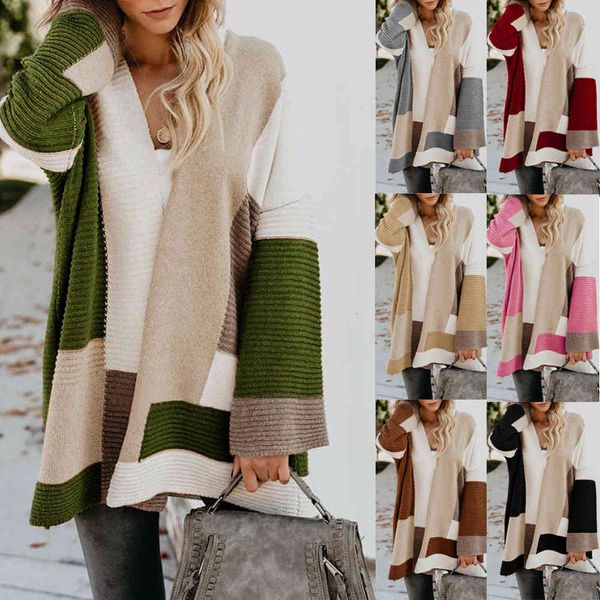 

women's sweaters winter clothes, knitting clothes for women, loose, geom e tric, combined with autumn and , clothing 409q, White;black