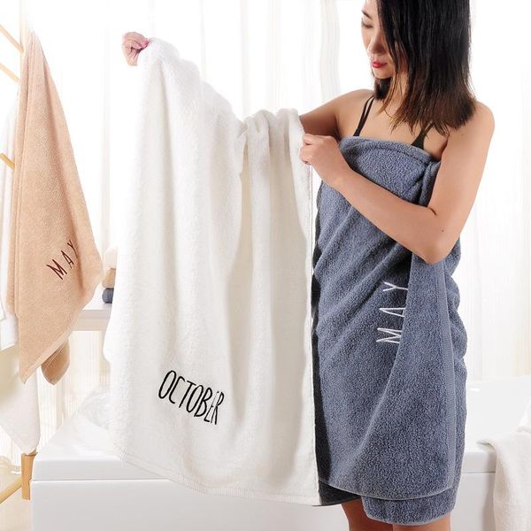 

towel double 70*140 pure cotton soft absorbent thick large couples 100% bath