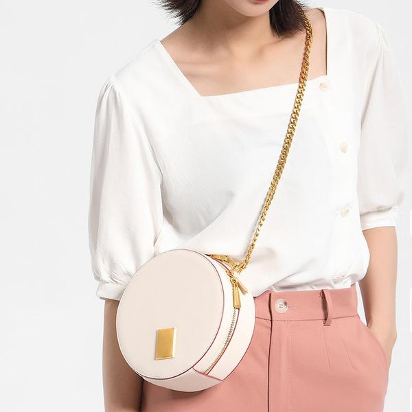 

design casual circular bag fashion exquisite crossbody small barrel-shaped for woman evening bags