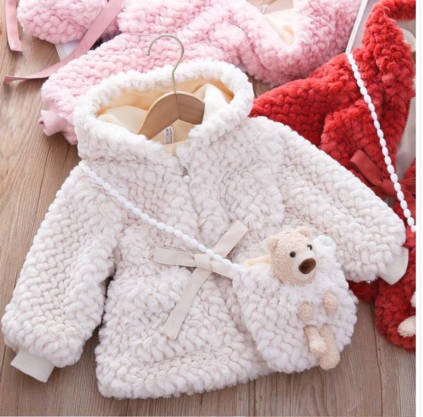 

jackets 2021 winter coat horn buckle fur, Blue;gray