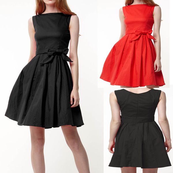 

dresses shengyuan 2021 women's swing hepburn dress, Black;gray