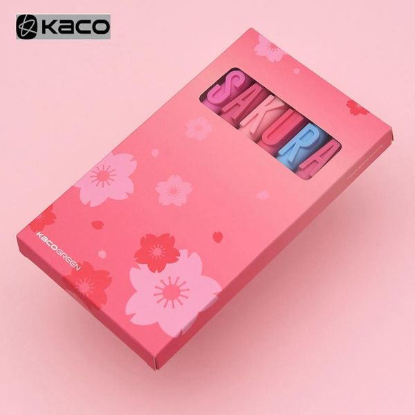 

gel pens kacogreen sakura pen black ink kaco core durable signing refill for shcool office stationery supplies