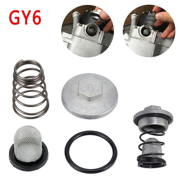 

pedals gy6 50cc to 150cc 125/150 engine parts plug moped oil filter drain screw scooter for baotian benzhou znen taotao