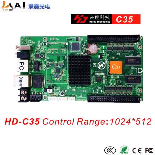 

full-color async controllers c35 1024*512 2of50pin led modules
