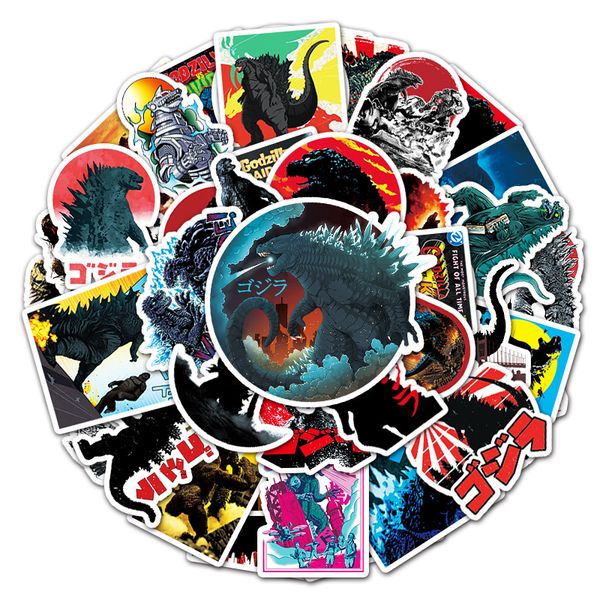 

auto animal stickers 50pcs science fiction movies monster sticker diy decals for luggage helmet motorcycle racing skateboard guitar lapdecor