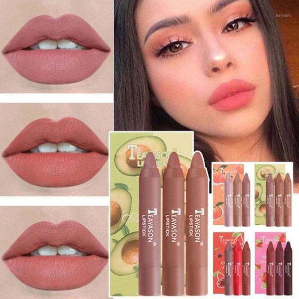 

12pc/set matte lipstick set nude foggy surface pen waterproof high pigmented durable lip makeup set1