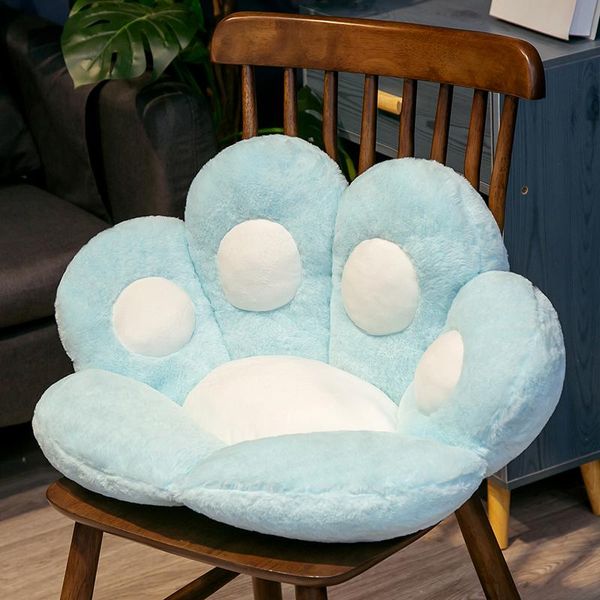 

cushion/decorative pillow cute cat cushion warm floor bear seat pad lazy sofa office chair half-enclosed for living room comfort