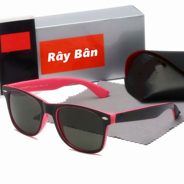 

2021 designer ray man women for sunglasses vintage pilot brand band uv400 protection bans ben wayfarer sun glasses with case a62, White;black